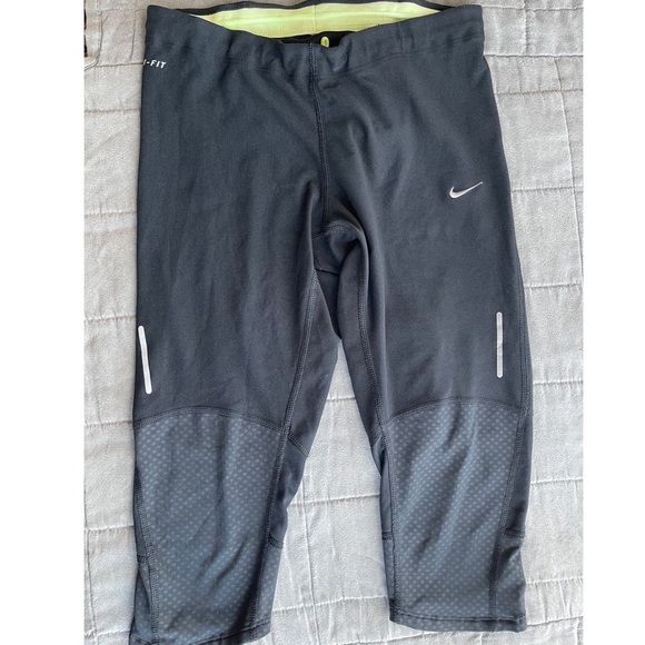 Nike Dri-FIT Cropped Running legging - small - Picture 1 of 3